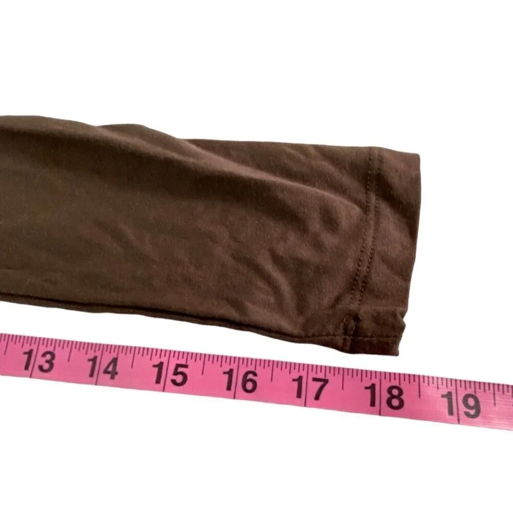 GEEL Ghauri One Piece Romper Bike Shorts Long Sleeves Soft Base NWT Brown M 28-2